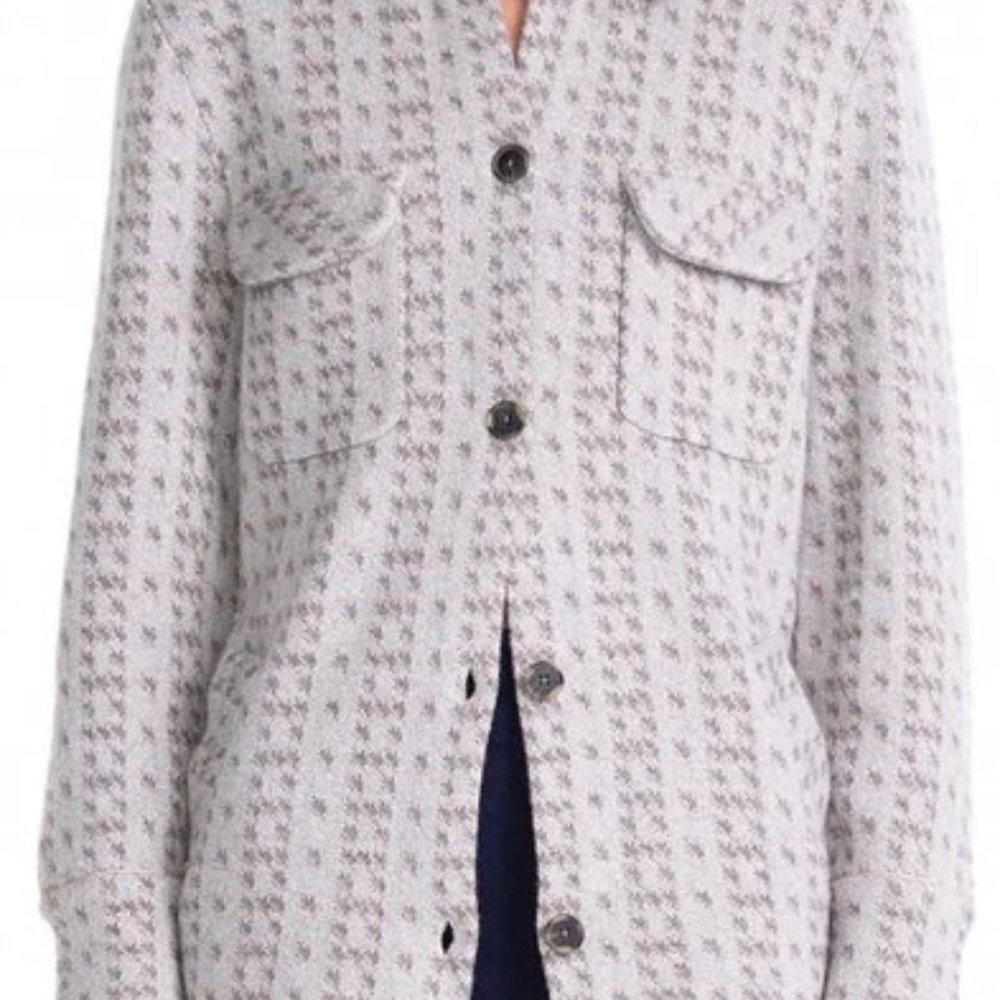 NAKED CASHMERE Logan Cashmere Shacket